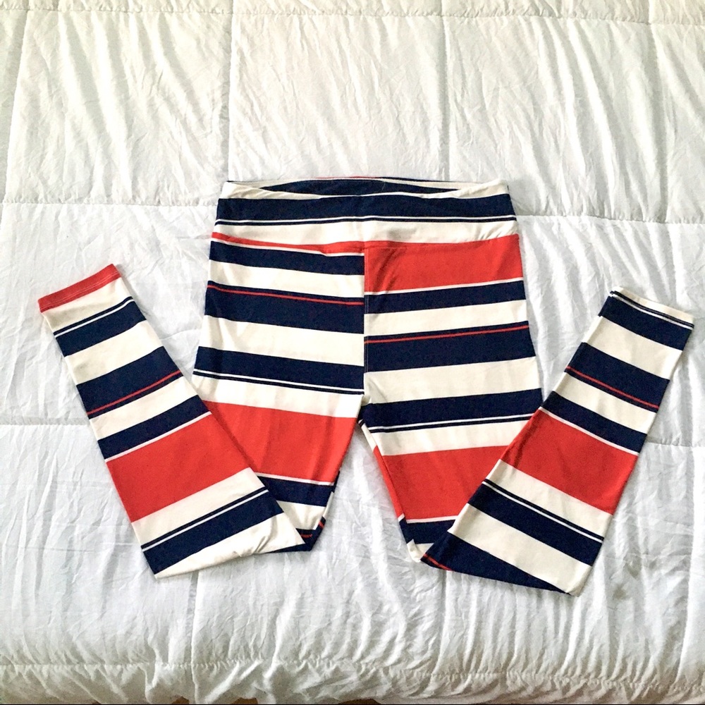 LULAROE 🇺🇸 Red/White/Blue Buttery Soft Leggings - TC 🇺🇸